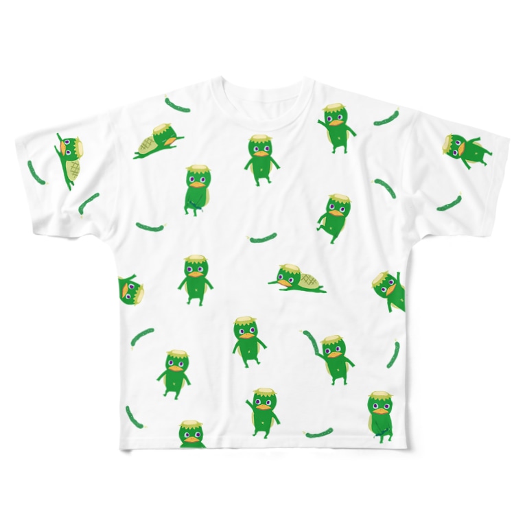 おばけtシャツ 河童だらけ おばけ商店 Fujinami Uzura のフルグラフィックtシャツ通販 Suzuri スズリ おばけtシャツ 河童だらけ おばけ商店 Fujinami Uzura のフルグラフィックtシャツ通販 Suzuri スズリ