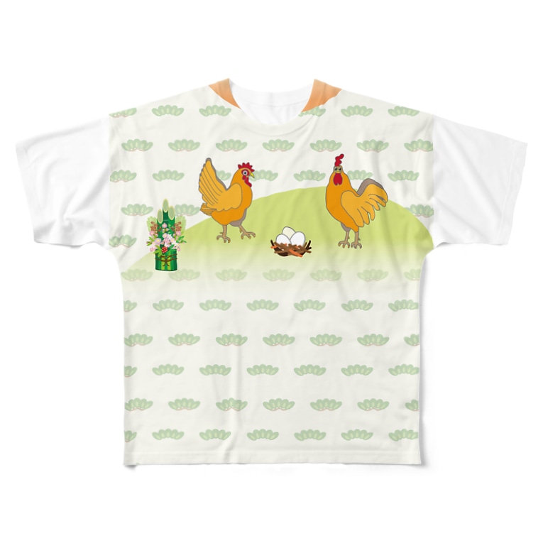 酉年のニワトリのイラストgood ジルトチッチのデザインボックス Ocplanning のフルグラフィックtシャツ通販 Suzuri スズリ 酉年のニワトリのイラストgood ジルトチッチのデザインボックス Ocplanning のフルグラフィックtシャツ通販 Suzuri スズリ