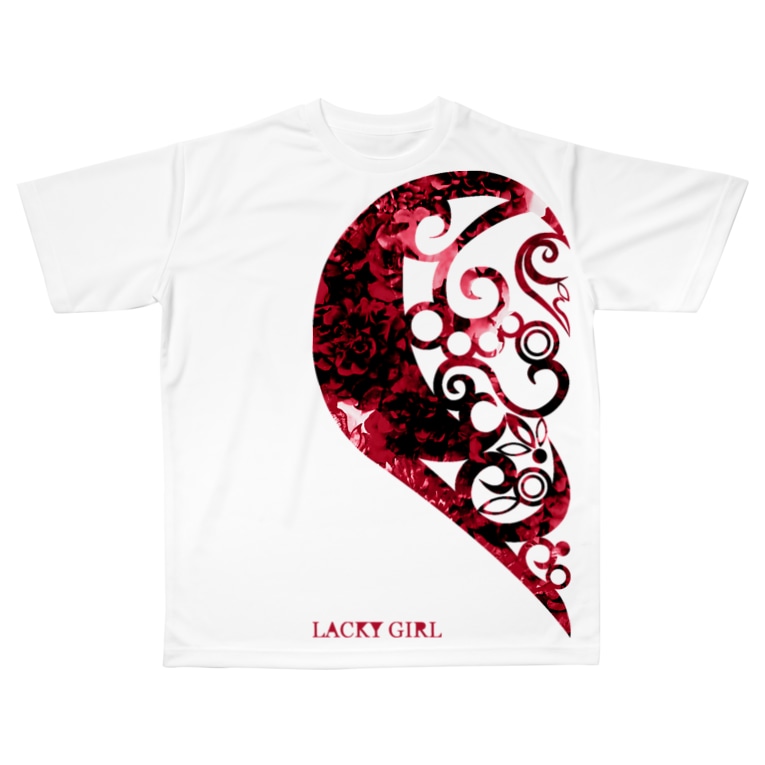 欠損少女赤 Zin Noulla 0214 0313主催 Zin Noulla のフルグラフィックtシャツ通販 Suzuri スズリ