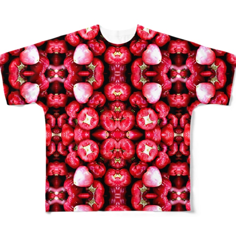 何かフルーツのような物 旅と 日記と 総柄 Life Of のフルグラフィックtシャツ通販 Suzuri スズリ 何かフルーツのような物 旅と 日記と 総柄 Life Of のフルグラフィックtシャツ通販 Suzuri スズリ