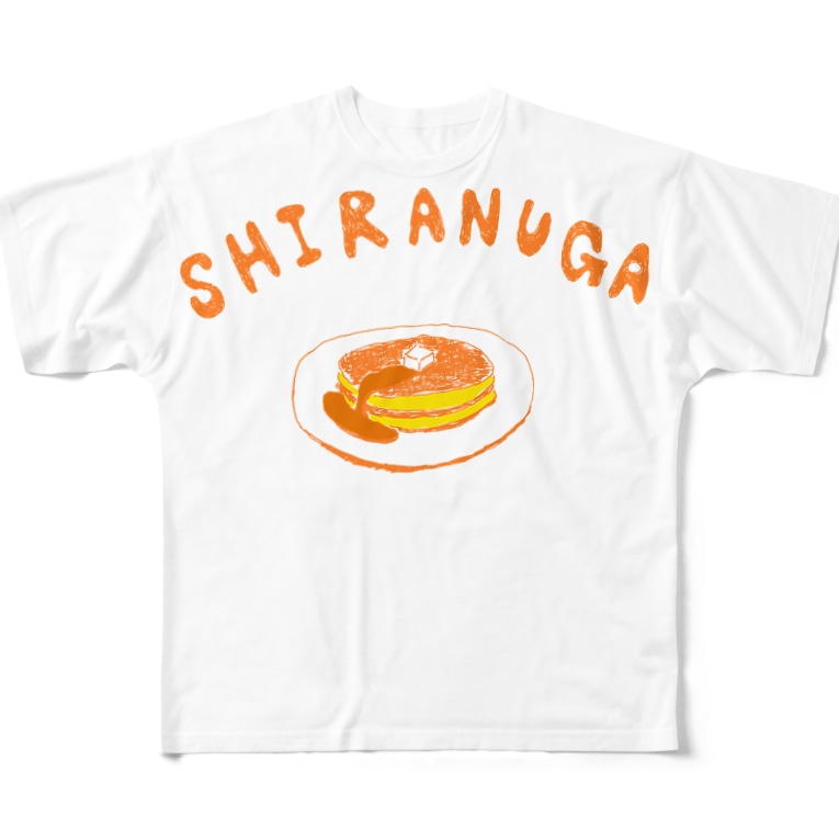 知らぬがホットケーキ Nikorasu Go Woogo729 のフルグラフィックtシャツ通販 Suzuri スズリ