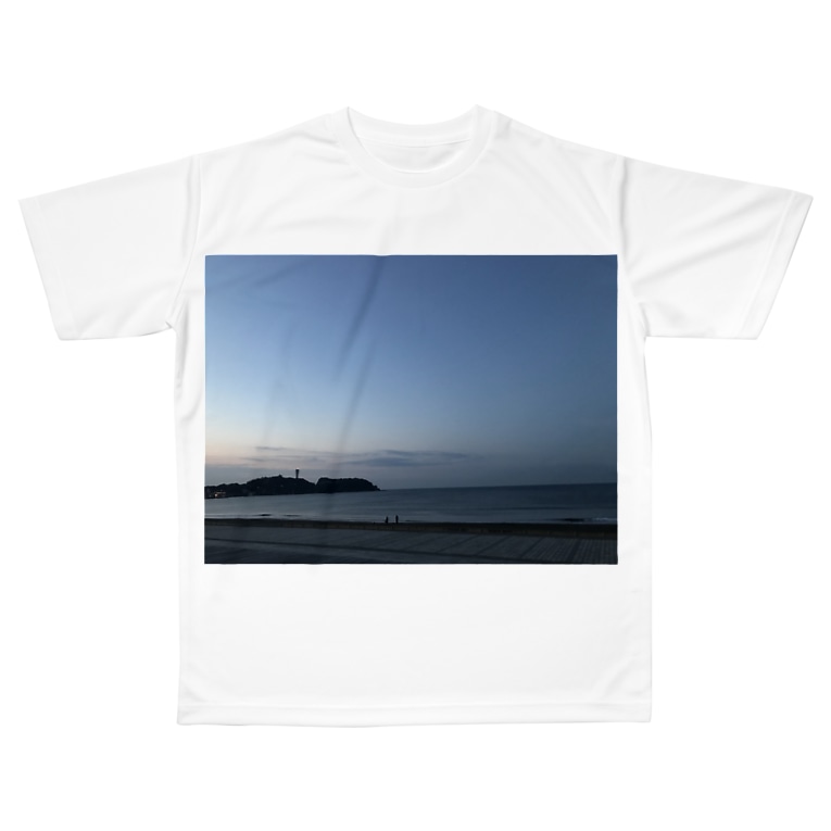 えのしーま Full Graphic T Shirts By Kntr Suzuri