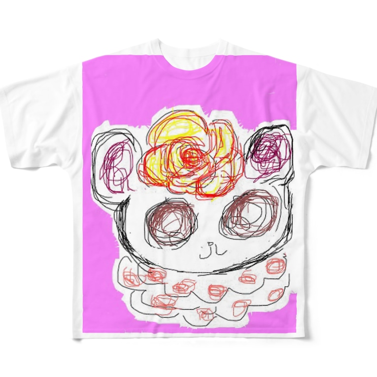 くるくるちゃん Sarunokoshikakeのフルグラフィックtシャツ通販 Suzuri スズリ くるくるちゃん Sarunokoshikakeのフルグラフィックtシャツ通販 Suzuri スズリ