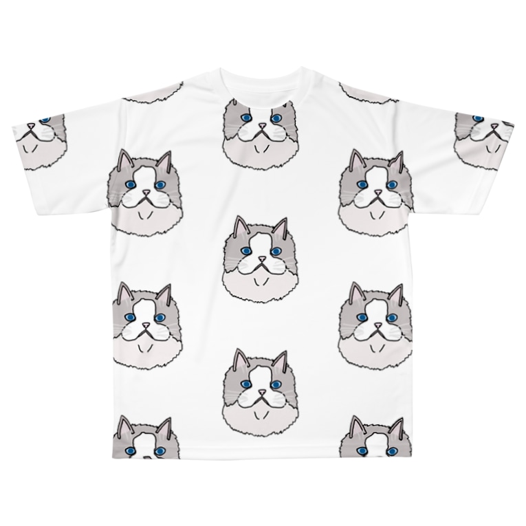 ラグドールのぐうちゃん ぱやこの絵とか物販所 Rikoetokaillust のフルグラフィックtシャツ通販 Suzuri スズリ ラグドールのぐうちゃん ぱやこの絵とか物販所 Rikoetokaillust のフルグラフィックtシャツ通販 Suzuri スズリ
