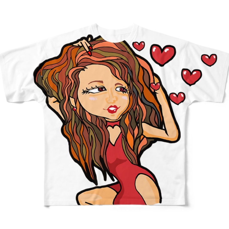 美人なお姉さん イラストレーターアート宇都宮 Artutsunomiya のフルグラフィックtシャツ通販 Suzuri スズリ 美人なお姉さん イラストレーターアート宇都宮 Artutsunomiya のフルグラフィックtシャツ通販 Suzuri スズリ