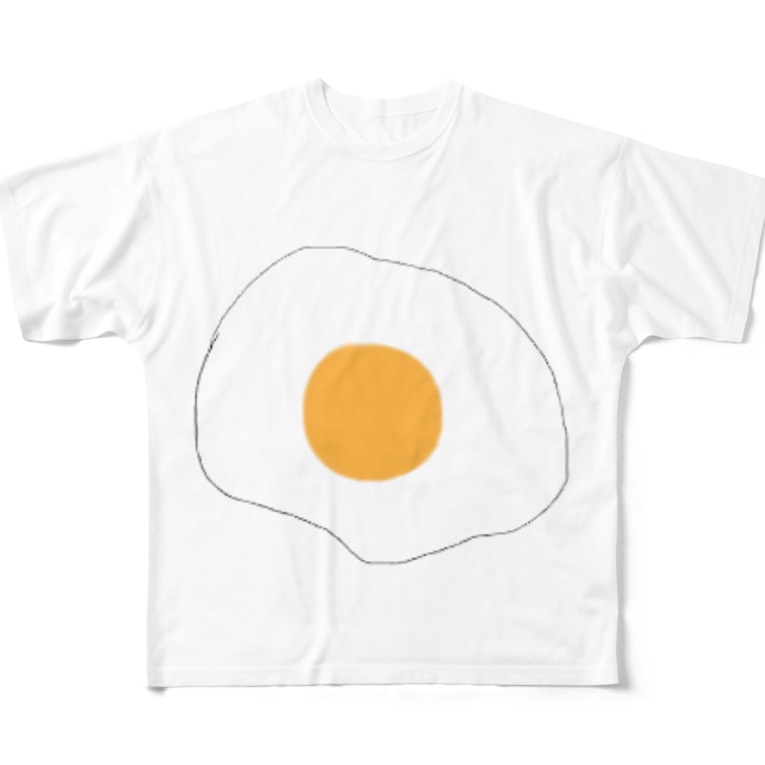 目玉焼き Huwa Milkのフルグラフィックtシャツ通販 Suzuri スズリ 目玉焼き Huwa Milkのフルグラフィックtシャツ通販 Suzuri スズリ