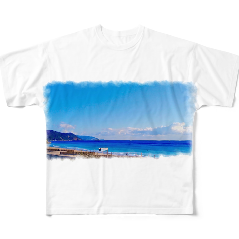 普通の海の景色 Kohhyyのフルグラフィックtシャツ通販 Suzuri スズリ