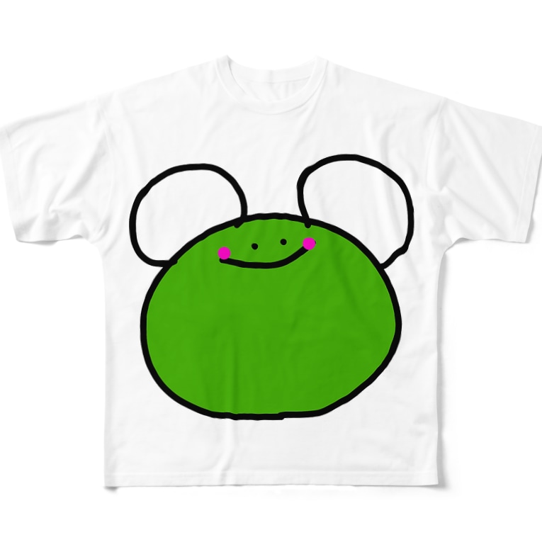 へんてこキャラクター かえるの げげ Loveamoonのフルグラフィックtシャツ通販 Suzuri スズリ へんてこキャラクター かえるの げげ Loveamoonのフルグラフィックtシャツ通販 Suzuri スズリ