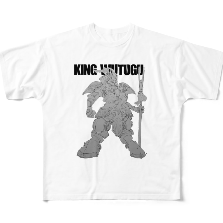 創作三国志 兀突骨 一石堂 Kazuishi Robou のフルグラフィックtシャツ通販 Suzuri スズリ