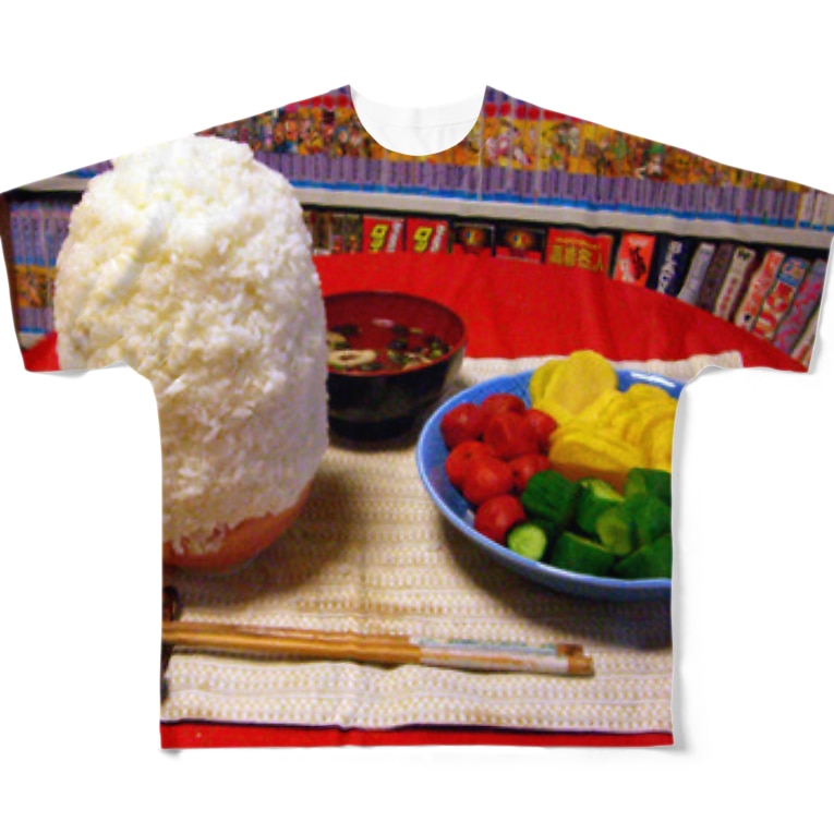 Http Dlwr Tumblr Com Post Mnky あごひげ海賊団 日本昔ばなしみたいなご飯を作ってみたら食べにくかった Dlwrのフルグラフィックtシャツ通販 Suzuri スズリ