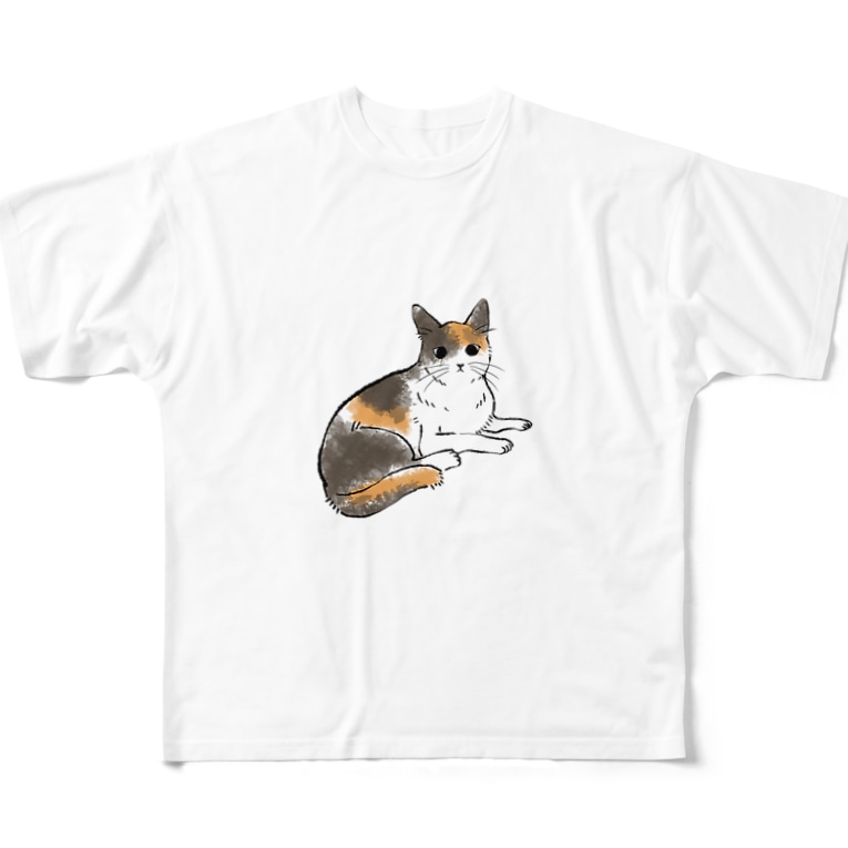 みけねこちゃん たまふく Mike のフルグラフィックtシャツ通販 Suzuri スズリ