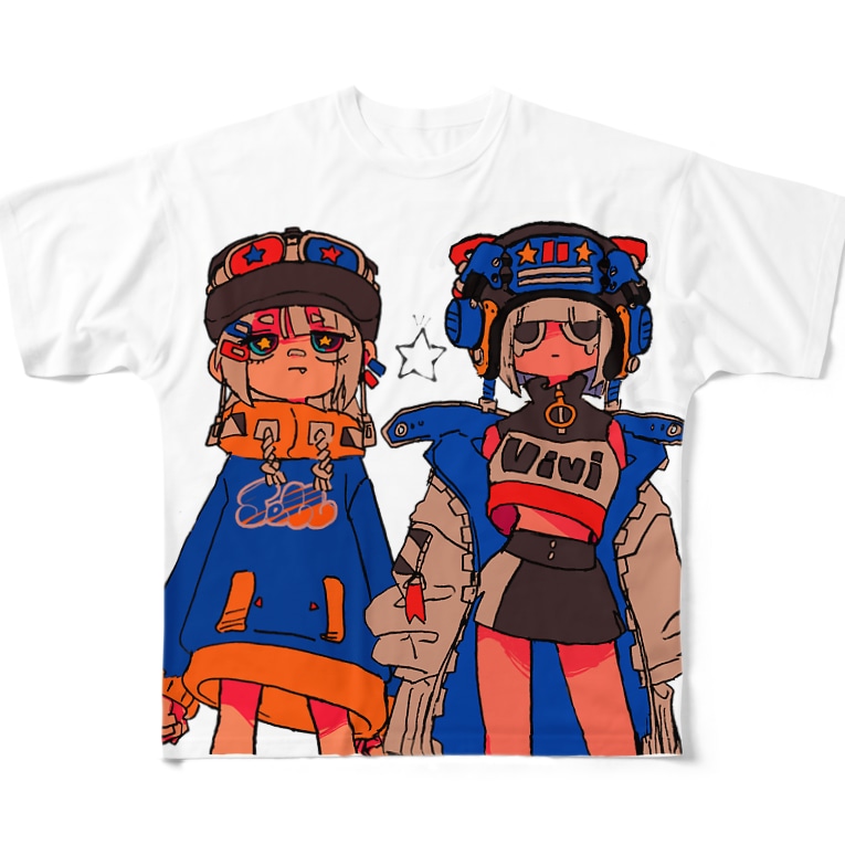 Don 39 T Cry Anymore ニュータウン Mago Oowarawa のフルグラフィックtシャツ通販 Suzuri スズリ