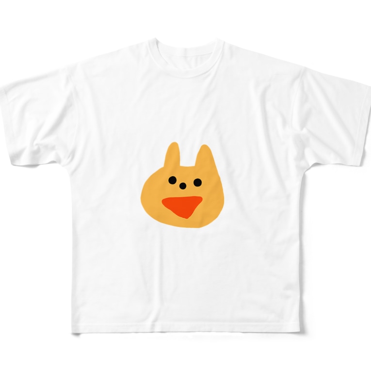 アホ面動物 ちぃ坊 Chicyan のフルグラフィックtシャツ通販 Suzuri スズリ