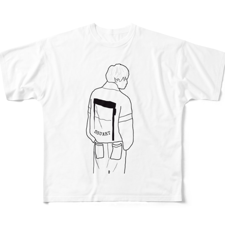 後ろ姿から伝わる Aya Aytk Yuu のフルグラフィックtシャツ通販 Suzuri スズリ 後ろ姿から伝わる Aya Aytk Yuu のフルグラフィックtシャツ通販 Suzuri スズリ