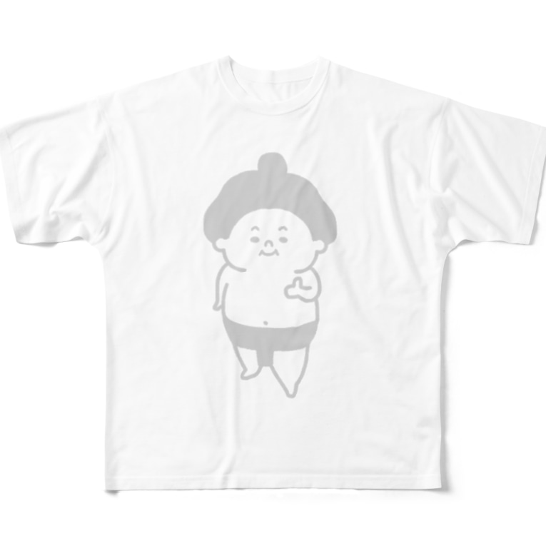 Good Luckお相撲さん もちぱっち Mochipacchi1210 のフルグラフィックtシャツ通販 Suzuri スズリ