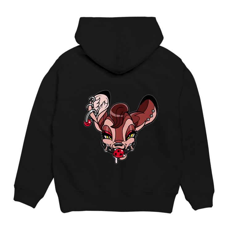なまいき口枷バンビちゃん Hoodies By Ba666 Suzuri なまいき口枷バンビちゃん Hoodies By Ba666 Suzuri