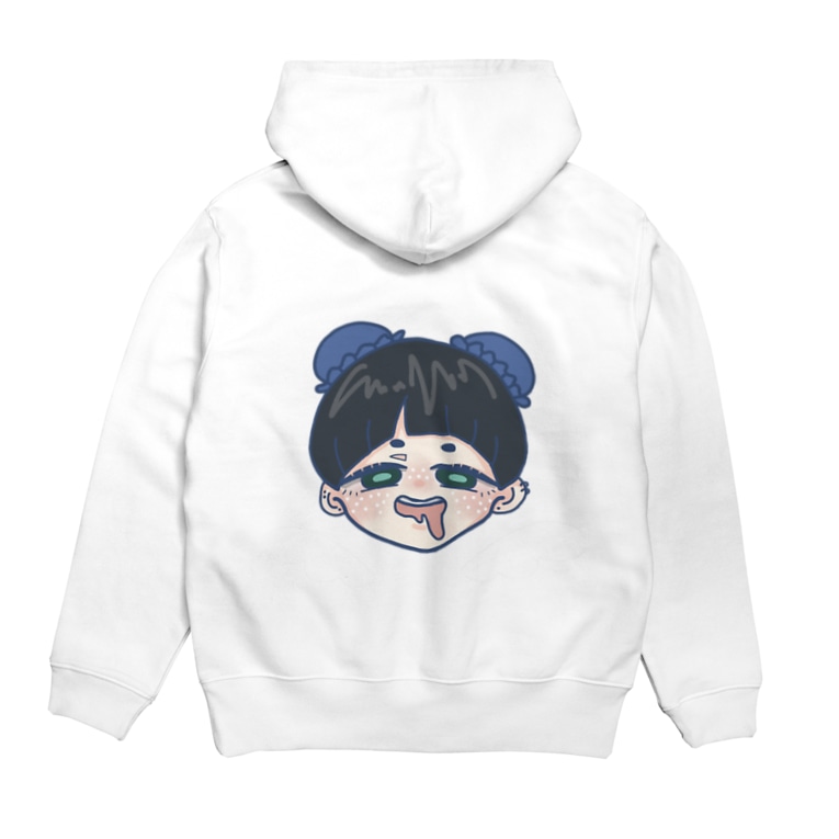 食いしん坊チャイナちゃん Hoodies By みゆの子のｲﾗｽﾄ屋 Kyanmiyu Suzuri