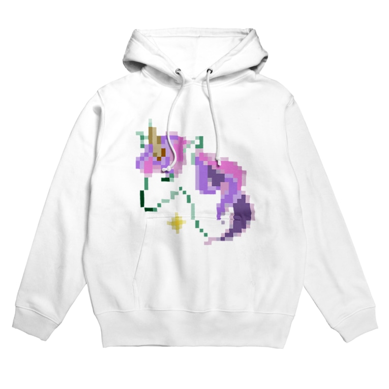 ドット絵風ユニコーン Cenobiのパーカー通販 Suzuri スズリ ドット絵風ユニコーン Cenobiのパーカー通販 Suzuri スズリ