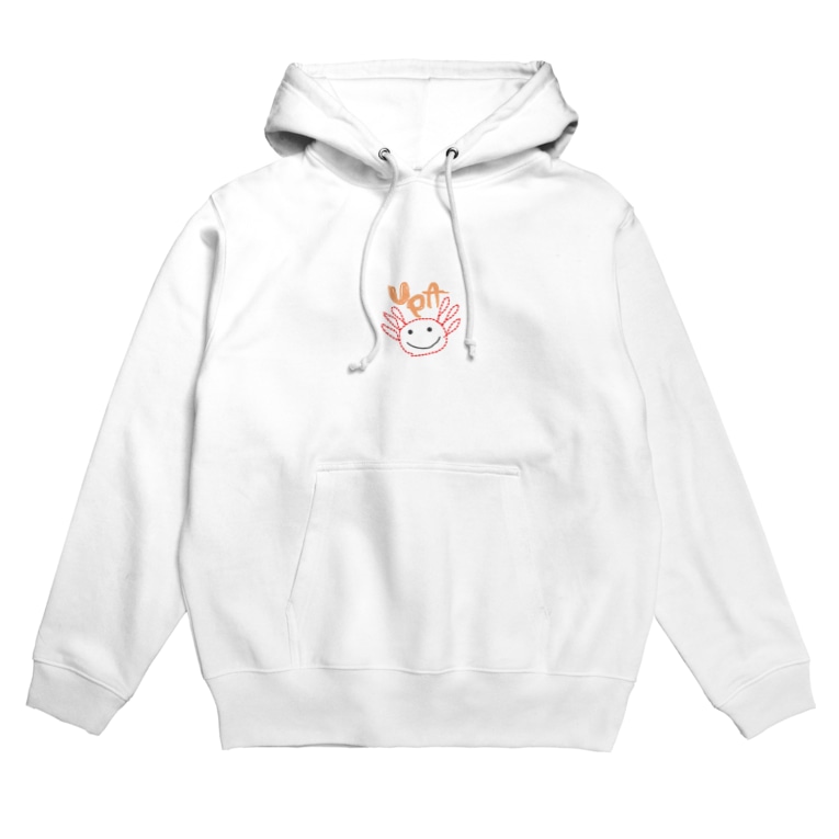 ウパ ウーパールーパー 手書き Hoodies By ndk Suzuri