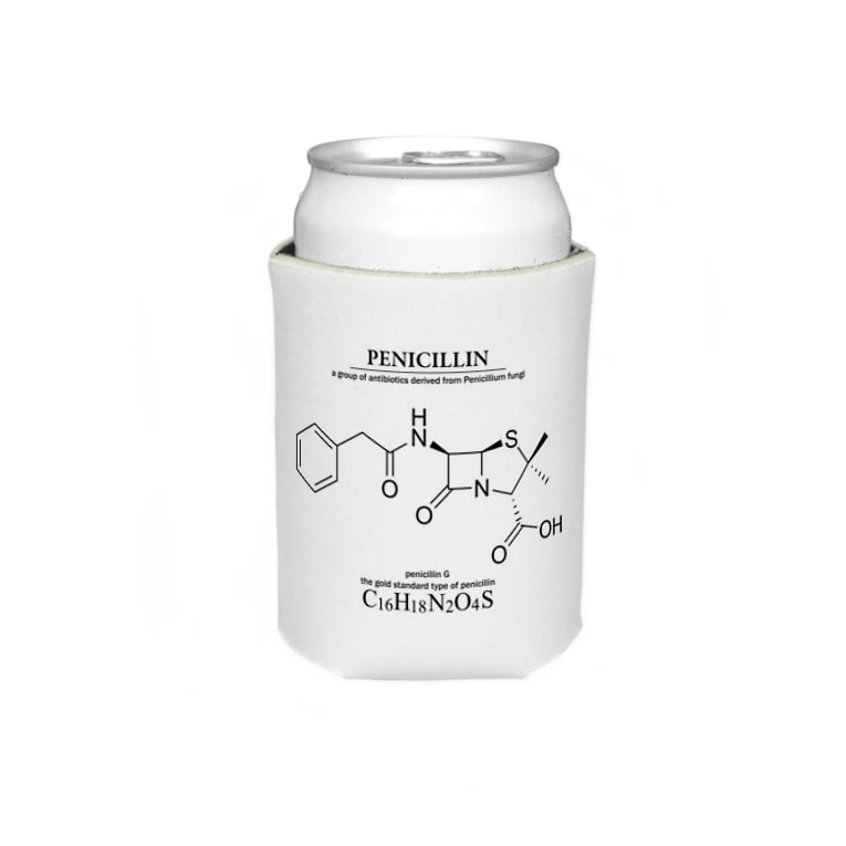 ペニシリン 青カビに含まれる抗生物質 感染症に対応 化学 化学構造 分子式 アタマスタイル Atamastyle のクージー通販 Suzuri スズリ