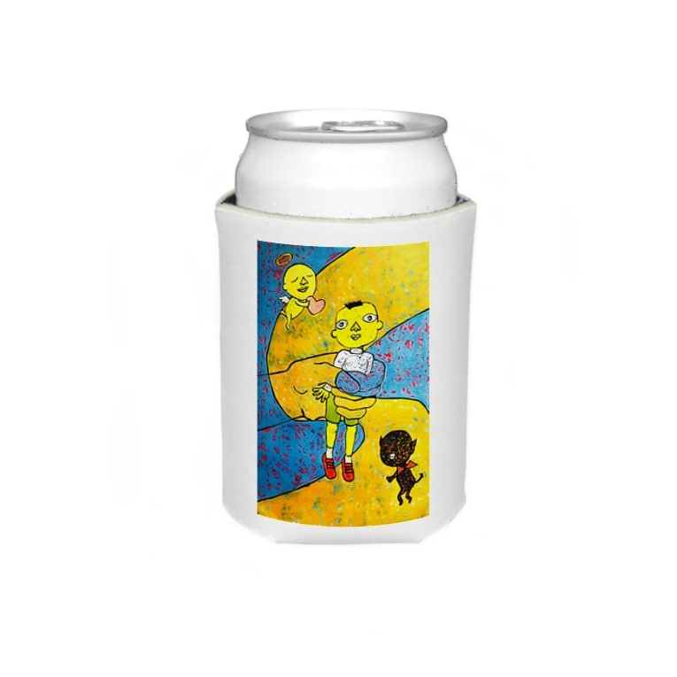 捕らわれたぼくと天使と悪魔のイラスト Koozies By Mopie Game ムーピーゲーム Mopiegame Suzuri