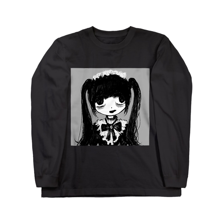 メイド 女の子 メイド服 闇 病んでる 少女 1250h2 のロングスリーブtシャツ通販 Suzuri スズリ メイド 女の子 メイド服 闇 病んでる 少女 1250h2 のロングスリーブtシャツ通販 Suzuri スズリ