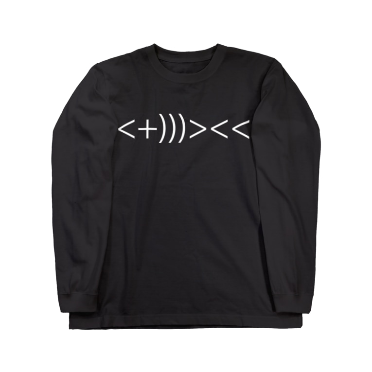 魚 顔文字 白 風天工房 Futenkobo のロングスリーブtシャツ通販 Suzuri スズリ 魚 顔文字 白 風天工房 Futenkobo のロングスリーブtシャツ通販 Suzuri スズリ