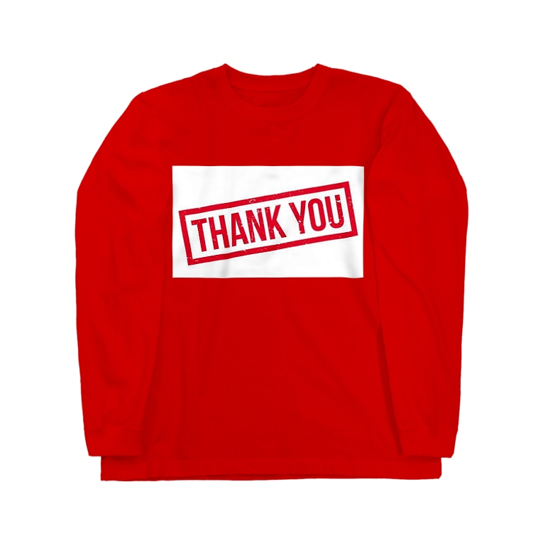 Thank You サンキュー ロゴ Teatime ティータイム Teatime のロングスリーブtシャツ通販 Suzuri スズリ Thank You サンキュー ロゴ Teatime ティータイム Teatime のロングスリーブtシャツ通販 Suzuri スズリ