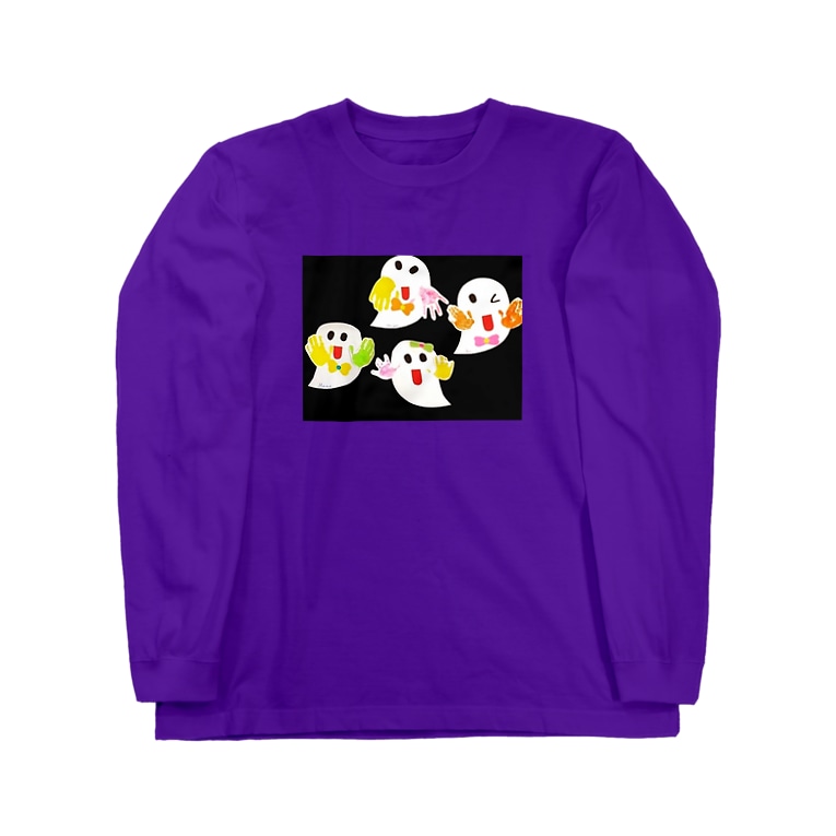 ハロウィン パパママ赤ちゃんお揃いコーデ Fuwaryのロングスリーブtシャツ通販 Suzuri スズリ