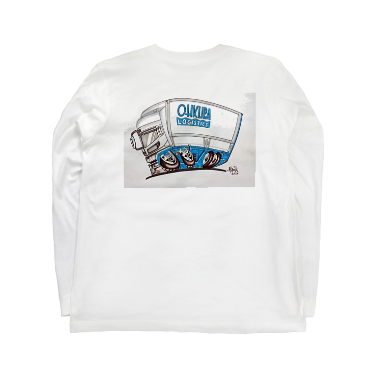 トラック 横バージョン 本舗なっか 5225 のロングスリーブtシャツ通販 Suzuri スズリ