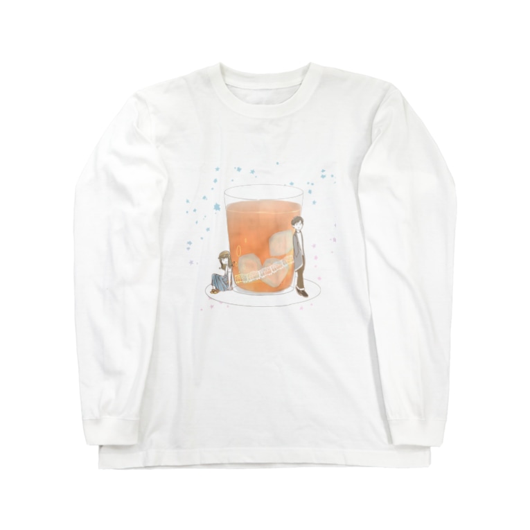 終電はウーロンハイの底に キラキラ カラー ヲクヤマとももこショップ Amewotoko のロングスリーブtシャツ通販 Suzuri スズリ 終電はウーロンハイの底に キラキラ カラー ヲクヤマとももこショップ Amewotoko のロングスリーブtシャツ通販 Suzuri スズリ
