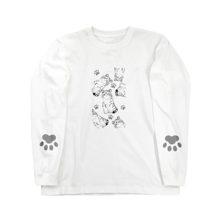 虎着ぐるみ猫シースルー ぶん Buntaro14 のロングスリーブtシャツ通販 Suzuri スズリ 虎着ぐるみ猫シースルー ぶん Buntaro14 のロングスリーブtシャツ通販 Suzuri スズリ