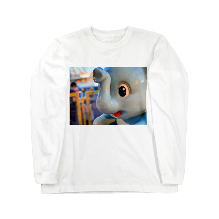 ゾウ 象 感電 かわいい Ya Pyのロングスリーブtシャツ通販 Suzuri スズリ ゾウ 象 感電 かわいい Ya Pyのロングスリーブtシャツ通販 Suzuri スズリ