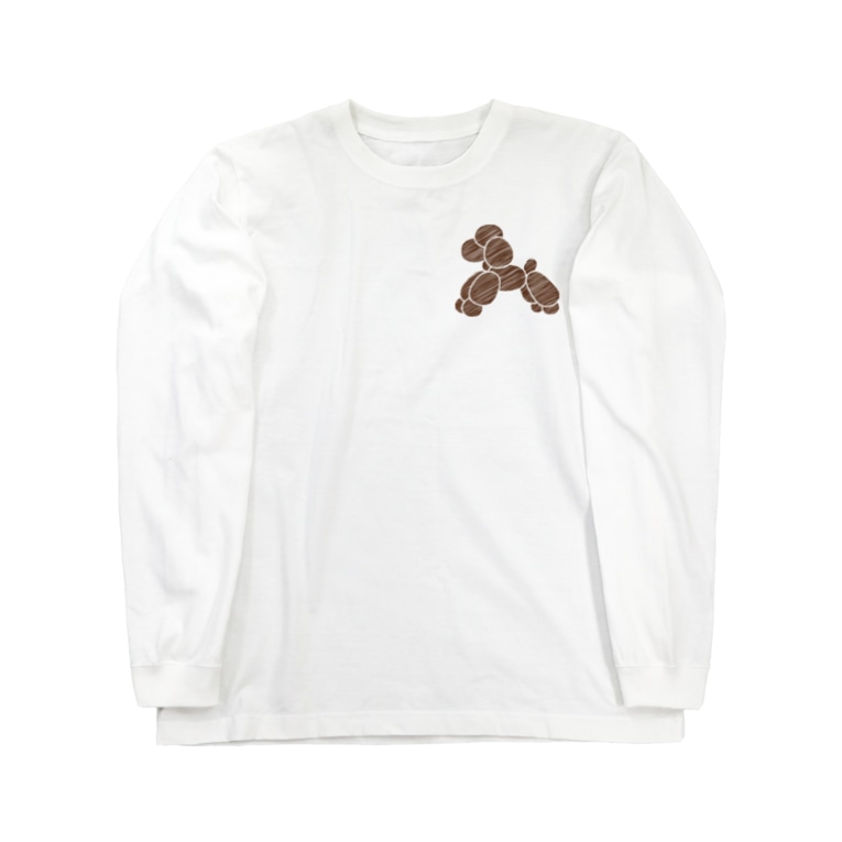 バルーン トイプードル 茶 Iai Jpのロングスリーブtシャツ通販 Suzuri スズリ バルーン トイプードル 茶 Iai Jpのロングスリーブtシャツ通販 Suzuri スズリ