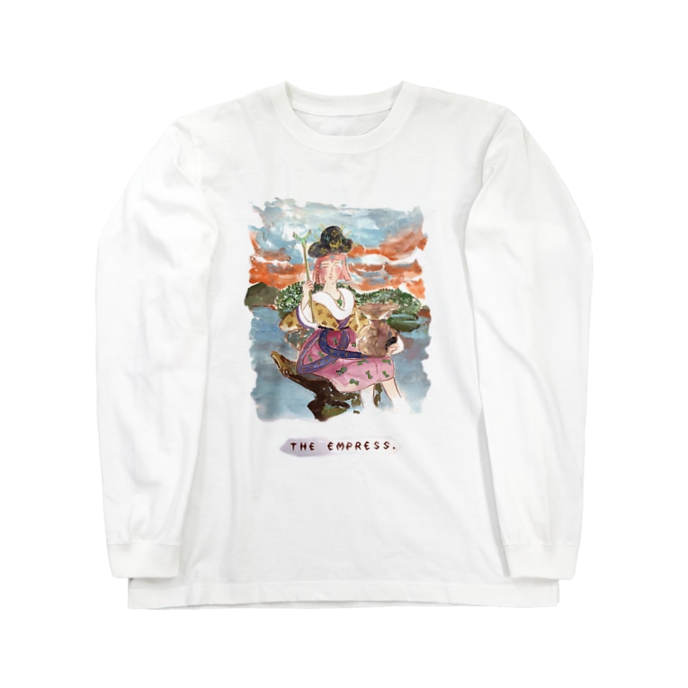 タロットカード 埴輪 The Empress 女帝 はにわのわ Haniwahaniwahaniwahaniwa のロングスリーブtシャツ通販 Suzuri スズリ タロットカード 埴輪 The Empress 女帝 はにわのわ Haniwahaniwahaniwahaniwa のロングスリーブtシャツ通販 Suzuri スズリ