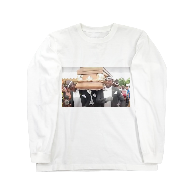 コフィンダンス2 Long Sleeve T Shirts By ツイ廃ネタt店 Peroro Suzuri コフィンダンス2 Long Sleeve T Shirts By ツイ廃ネタt店 Peroro Suzuri