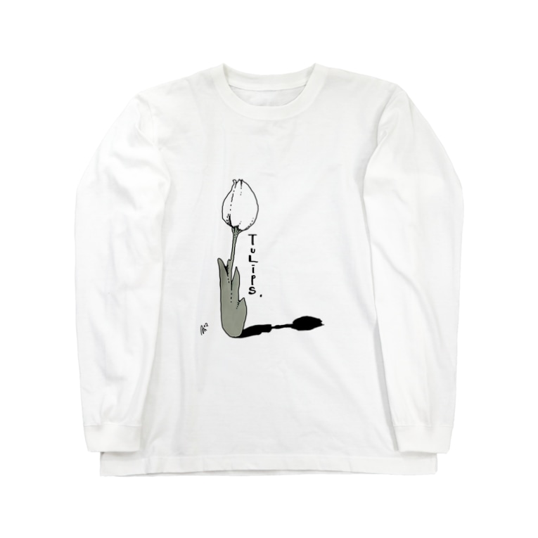 ホワイトシンプルチューリップ Anan 39 S Anan Anan のロングスリーブtシャツ通販 Suzuri スズリ ホワイトシンプルチューリップ Anan 39 S Anan Anan のロングスリーブtシャツ通販 Suzuri スズリ