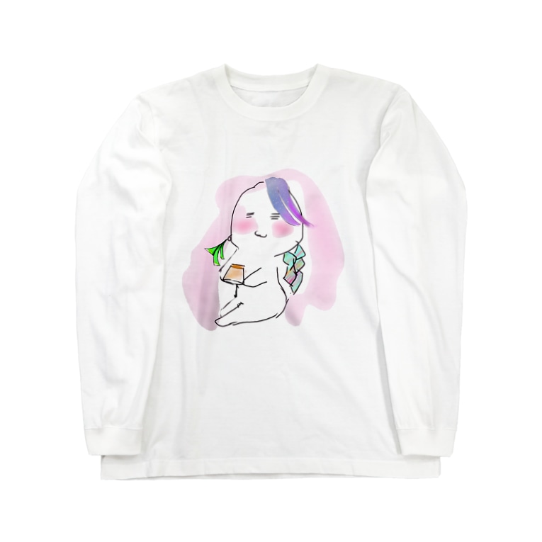 プリン大好きリアム君 ミニキャラ Lastshop Last のロングスリーブtシャツ通販 Suzuri スズリ