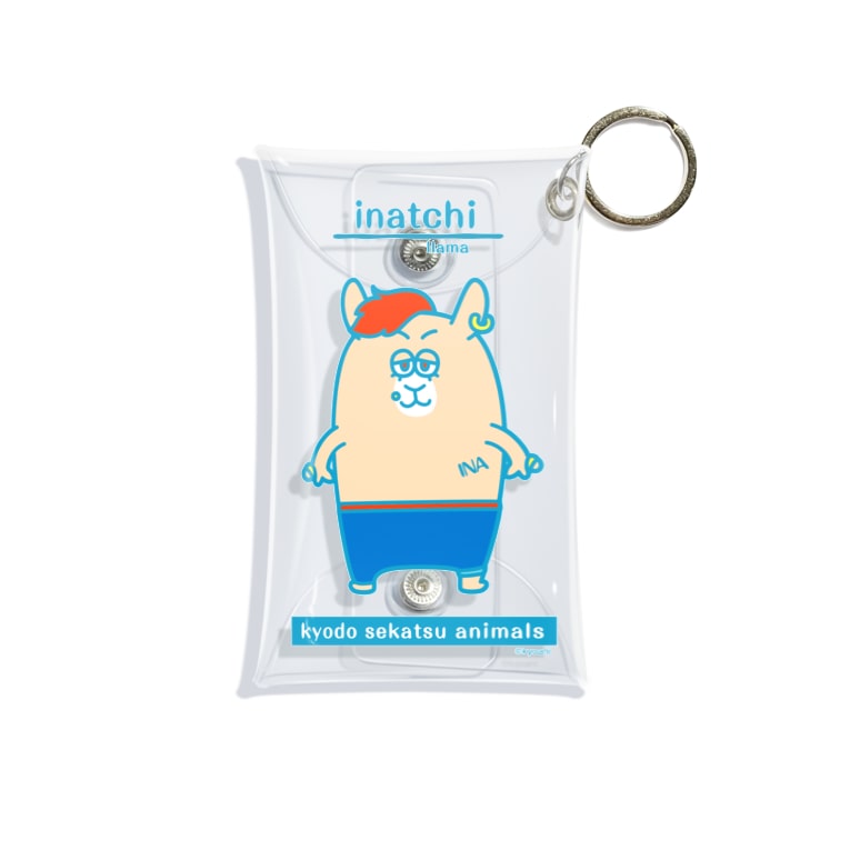 いなっち Mini Clear Multipurpose Case By 共同生活アニマルズ Kyoanichannel Suzuri