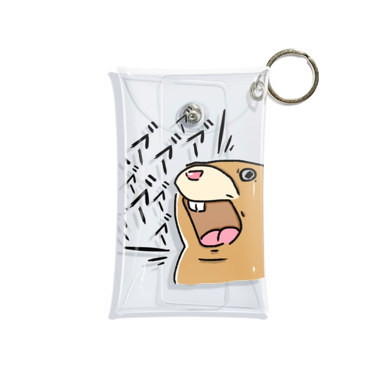 叫ぶビーバー Mini Clear Multipurpose Case By Halne Xxhalnexx Suzuri