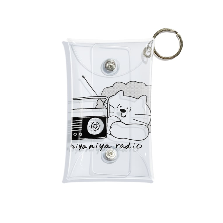 にやにやradioロゴ2 マーライオン Official Goods Niyaniya Records のミニクリアマルチケース通販 Suzuri スズリ にやにやradioロゴ2 マーライオン Official Goods Niyaniya Records のミニクリアマルチケース通販 Suzuri スズリ