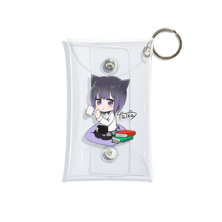 Talkaクリアキーケース 1 Talka Goods Tttalkaaa のミニクリアマルチケース通販 Suzuri スズリ Talkaクリアキーケース 1 Talka Goods Tttalkaaa のミニクリアマルチケース通販 Suzuri スズリ