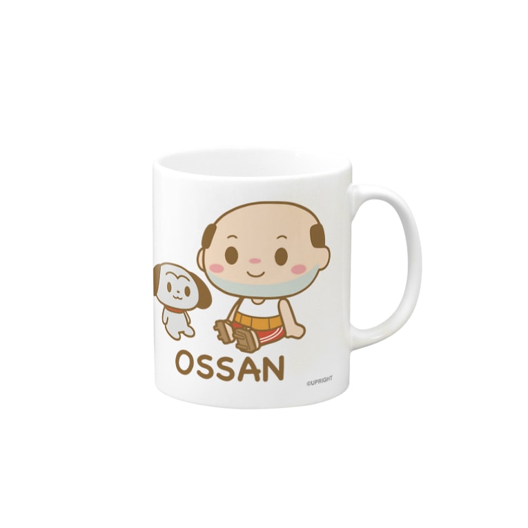 ちっちゃいおっさん かわいいver ちっちゃいおっさんオフィシャルショップ Ossan のマグカップ通販 Suzuri スズリ