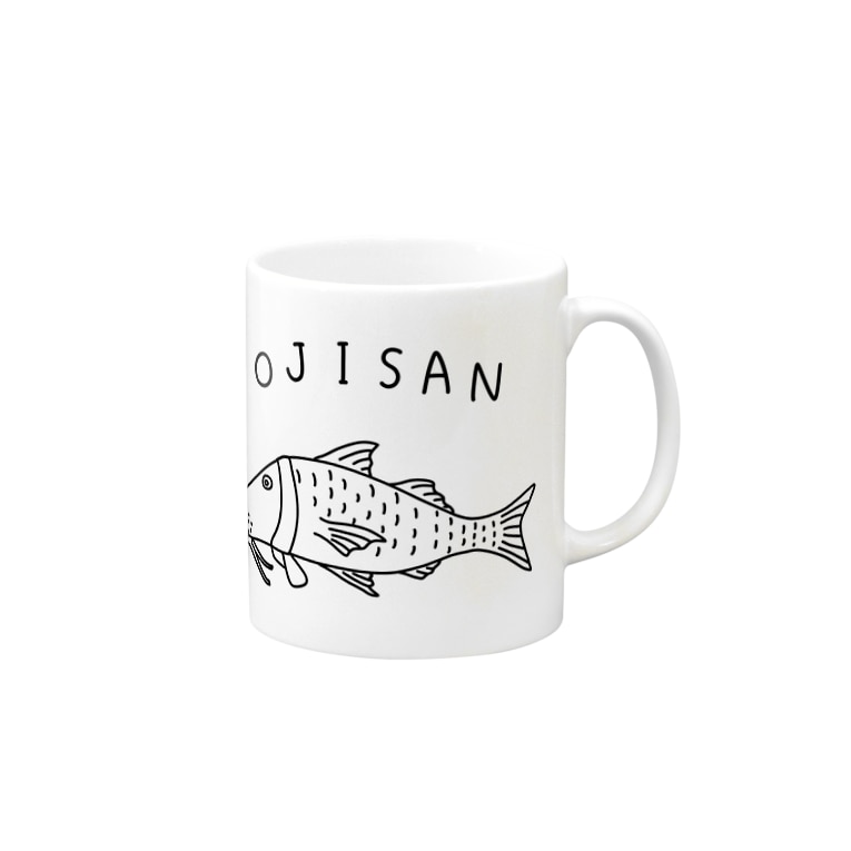 オジサンの中のオジサン ゆるい魚イラスト 海 釣り 沖縄 おじさん Aliviostaのマグカップ通販 Suzuri スズリ