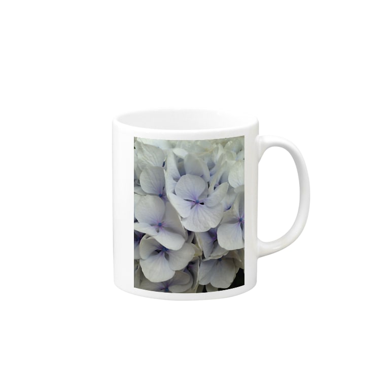 紫陽花 水色 てづくりこうぼう まるしぇ Tezukurimarche のマグカップ通販 Suzuri スズリ 紫陽花 水色 てづくりこうぼう まるしぇ Tezukurimarche のマグカップ通販 Suzuri スズリ
