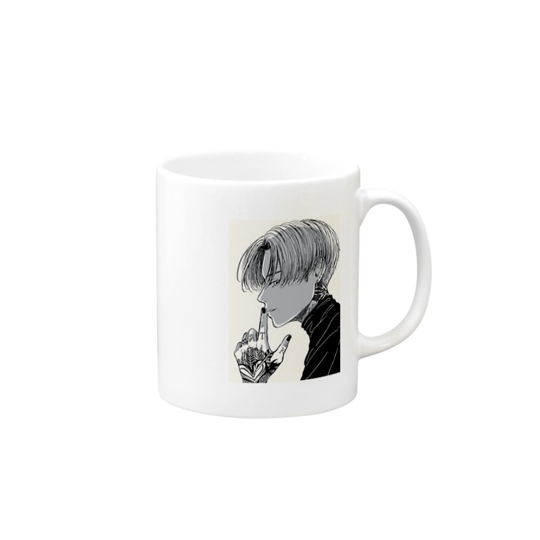 モード系男子 Mugs By Tokoshinae Suzuri モード系男子 Mugs By Tokoshinae Suzuri