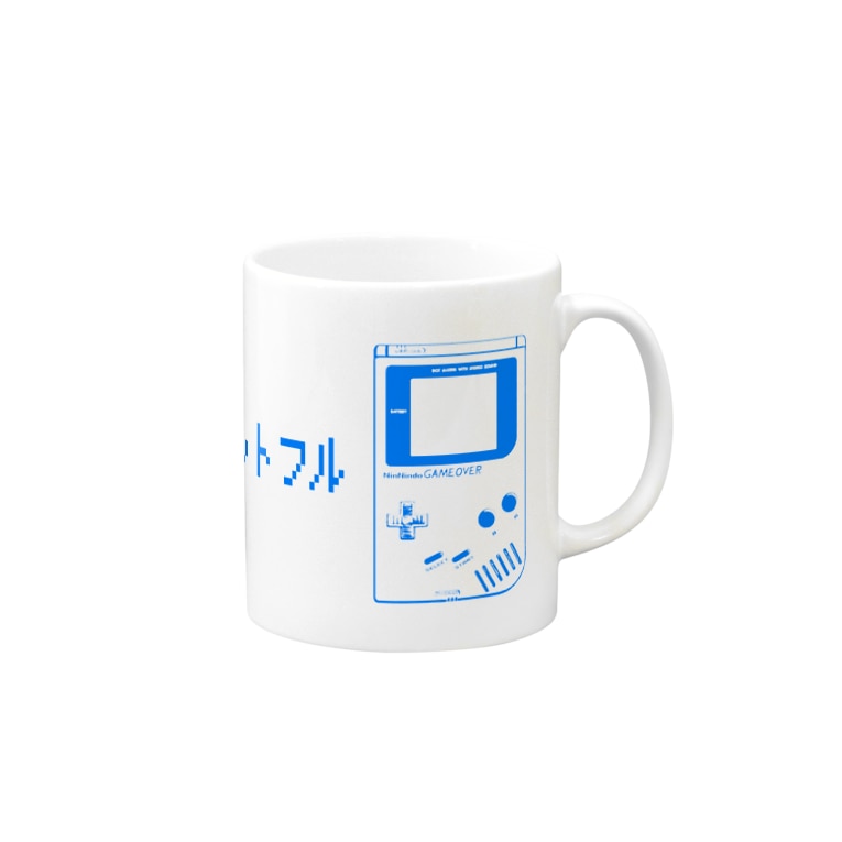 ゲームオーバー 水色 Ms Poche Mitam のマグカップ通販 Suzuri スズリ ゲームオーバー 水色 Ms Poche Mitam のマグカップ通販 Suzuri スズリ