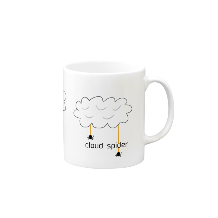 Cloud Spider 雲から蜘蛛 Wordplay 言葉遊び Kosasa のマグカップ通販 Suzuri スズリ Cloud Spider 雲から蜘蛛 Wordplay 言葉遊び Kosasa のマグカップ通販 Suzuri スズリ