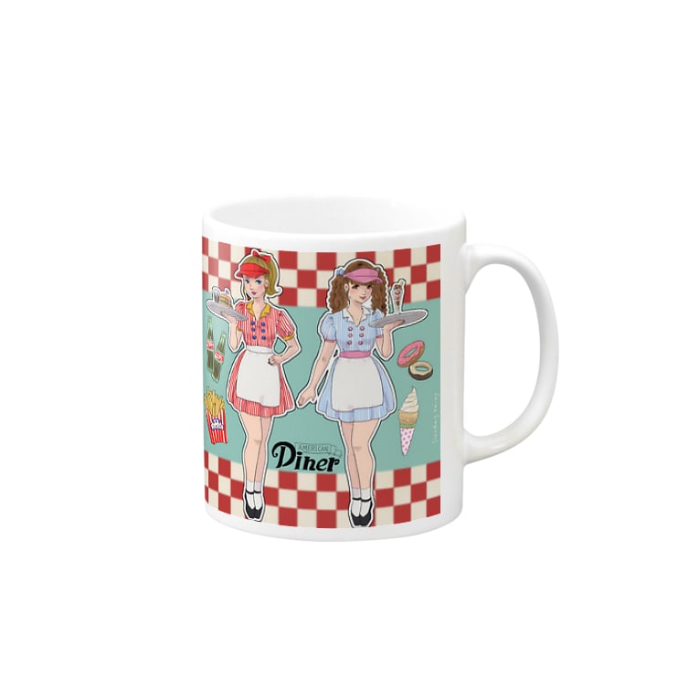 アメリカンダイナー Atelier Rainy Sunday Rainy0 のマグカップ通販 Suzuri スズリ アメリカンダイナー Atelier Rainy Sunday Rainy0 のマグカップ通販 Suzuri スズリ