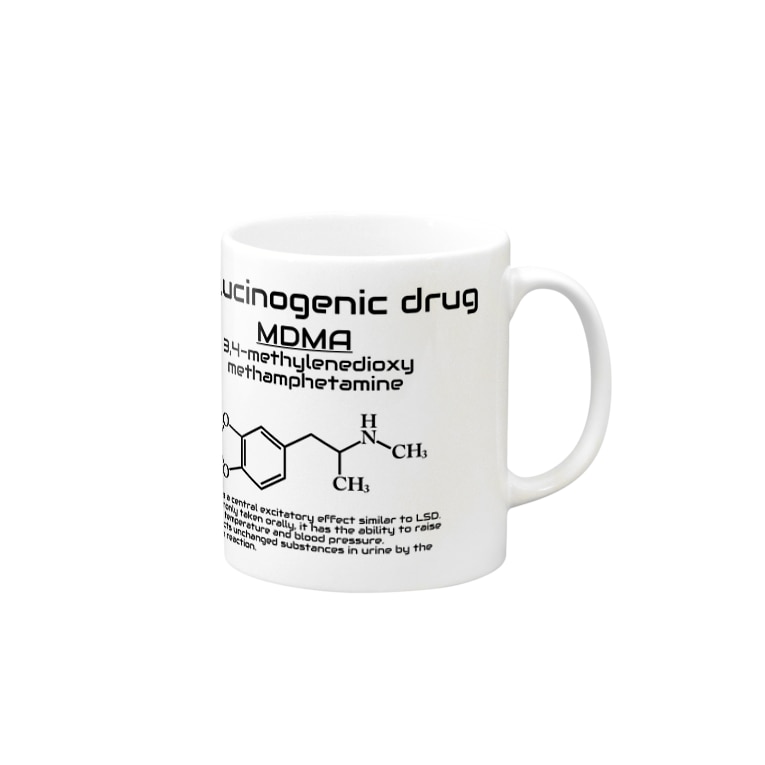3 4 メチレンジオキシメタンフェタミンmdma 衛生学 U Library Napter のマグカップ通販 Suzuri スズリ